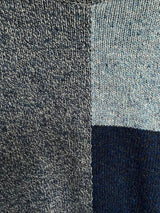 Block Coloured Sweater - Sky - McConnell - detail