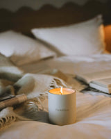 Classic Sea Stoneware Candle – Field Day - lifestyle