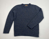 Crew neck with roll edges jumper - Blue Bark - Fisherman Out of Ireland
