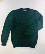 Crew neck jumper - Bottle Green - Fisherman Out of Ireland