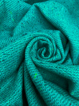 Donegal Lambswool Tweed Throw - Inishcoo - McNutt of Donegal - close up
