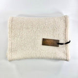 Links Stitch Alpaca Scarf - Ecru - Fisherman Out of Ireland 2