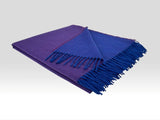 Merino lambswool Throw - Juniper Reversible - McNutt of Donegal