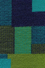 Shuffle Scarf – Emerald Spirit - McKernan - detail