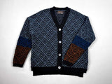 Taspestry Cardigan with pockets - Stormy Sea - Fisherman Out of Ireland