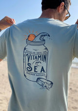 Vitamin Sea T-Shirt - Due South - on model, detail back