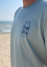 Vitamin Sea T-Shirt - Due South - on model, detail front