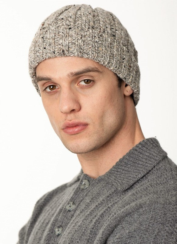 Ribbed Hat Porridge Fisherman Out of Ireland - Main Image