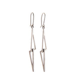 “Le Cheíle” Linked Drop Earrings - Sterling Silver – Miriam Wade