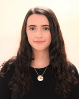 Moon Shell Large Pendant - Sterling Silver & Gold - Martina Hamilton