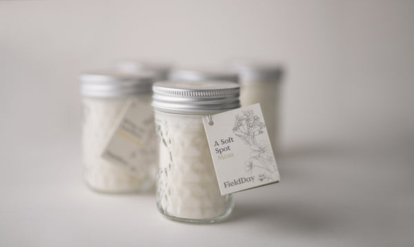 Moss Jam Jar Candle – Field Day