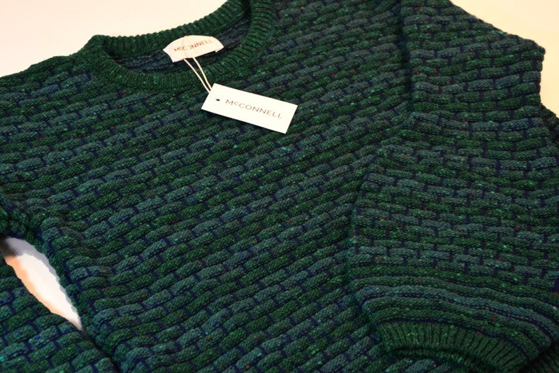 Basket Bell Sleeve Sweater - Jade -McConnell - detail 