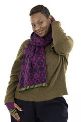 Bop Scarf - Punk - McKernan - on model