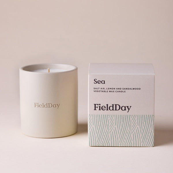 Classic Sea Stoneware Candle – Field Day
