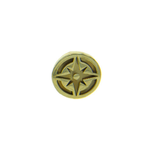 Compass Pin - Brass - Millet Wade