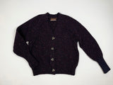 Raglan Cardigan with cable detail - Seabed - Fisherman Out of Ireland