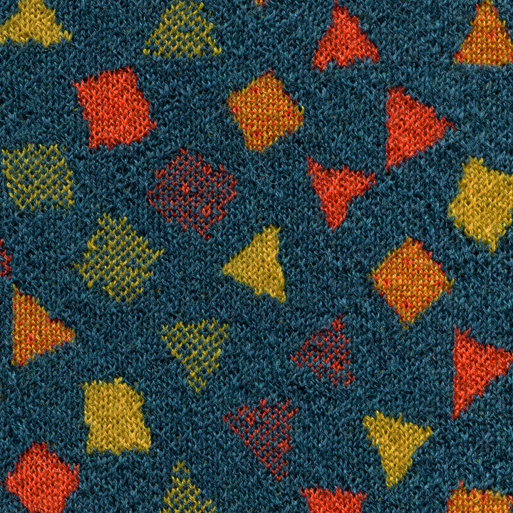Regatta Shawl - Firefly - McKernan - detail