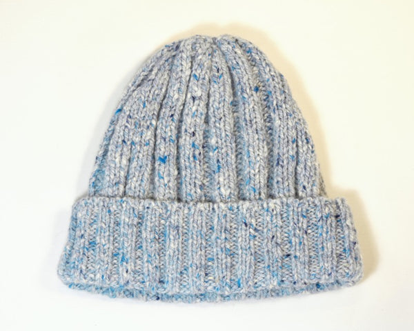 Ribbed Hat - Blue Mist - Fisherman Out of Ireland