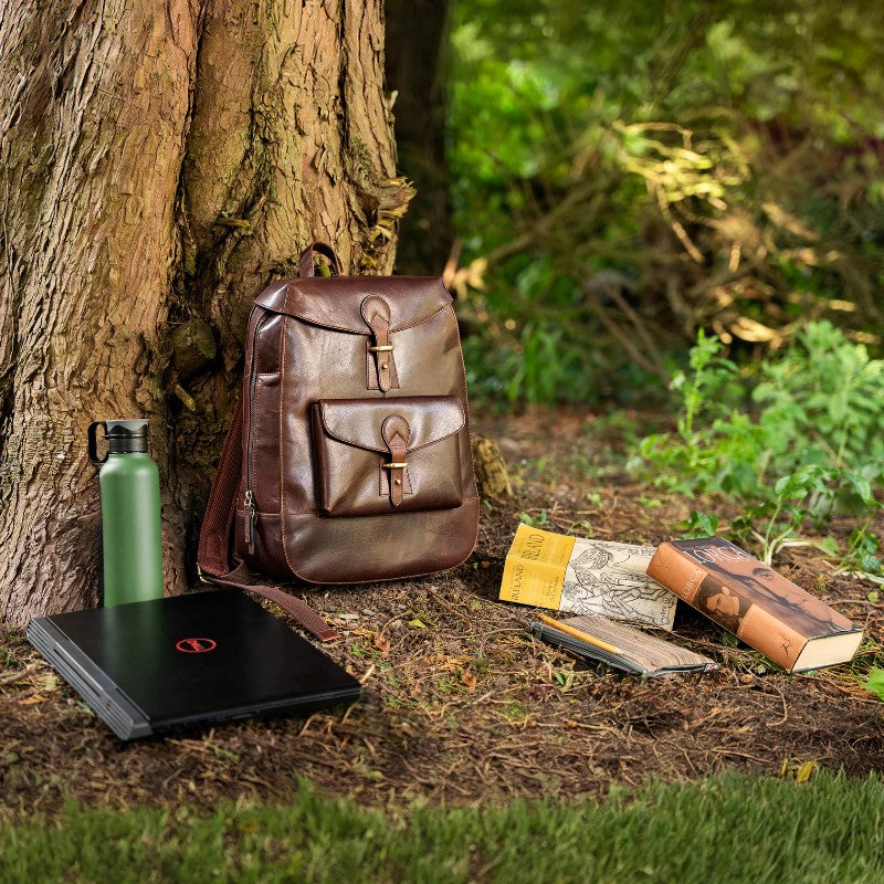 Rucksack – Tinnakeenly Leathers - lifestyle