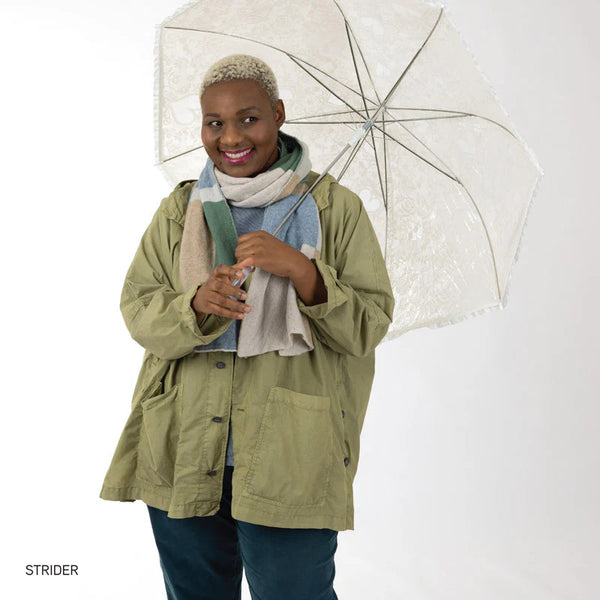 Strider Scarf - Shoreline - McKernan - on model