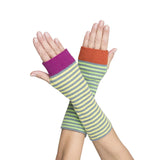 Taboo Wristwarmers - Bright Side - McKernan - on model