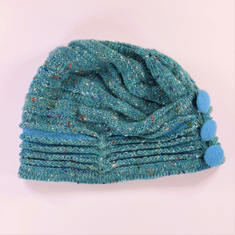 3 Button Beanie - Marine - McConnell