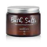 Bath Salts – with Sweet Orange and Bergamot – Dublin Herbalists