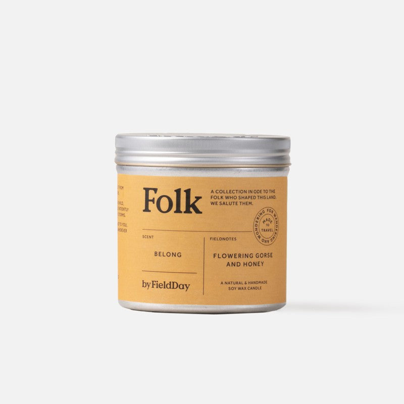 Belong Folk Tin Candle - Field Day