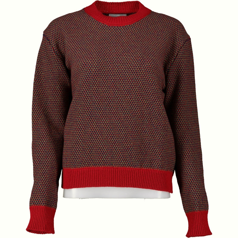 Birdseye Sweater - Rouge - McConnell