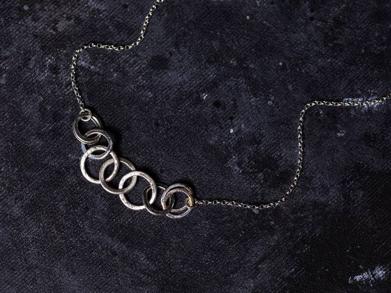 Carran Chain Necklace – Sterling Silver – Lynsey de Burca