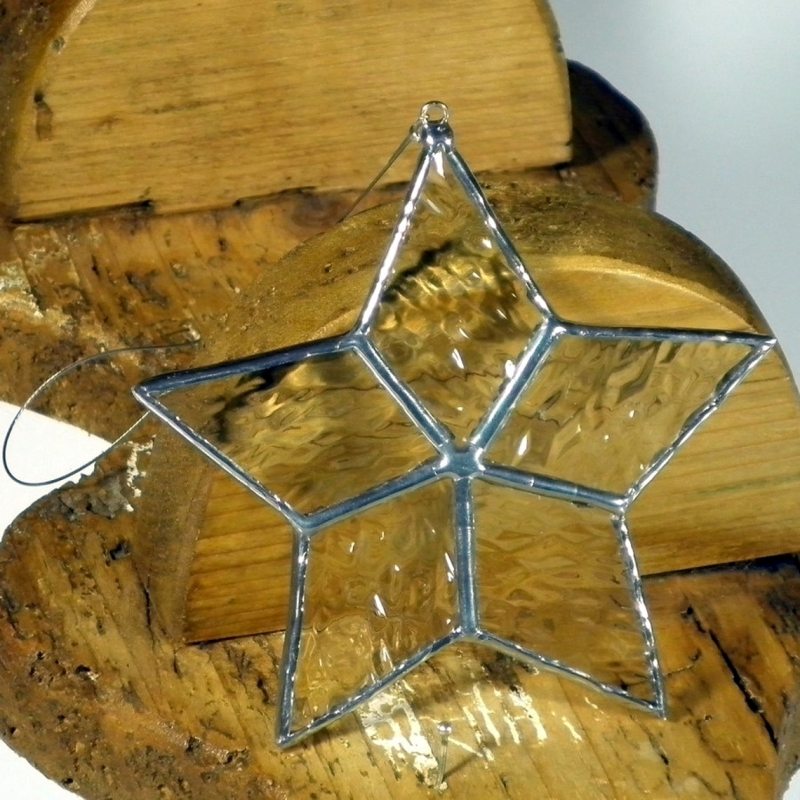 Ice Star - Stained Glass Suncatcher – Ard aLume