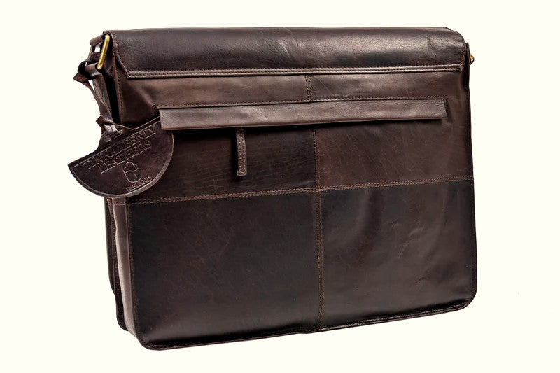 Large Satchel – Tinnakeenly Leathers - back