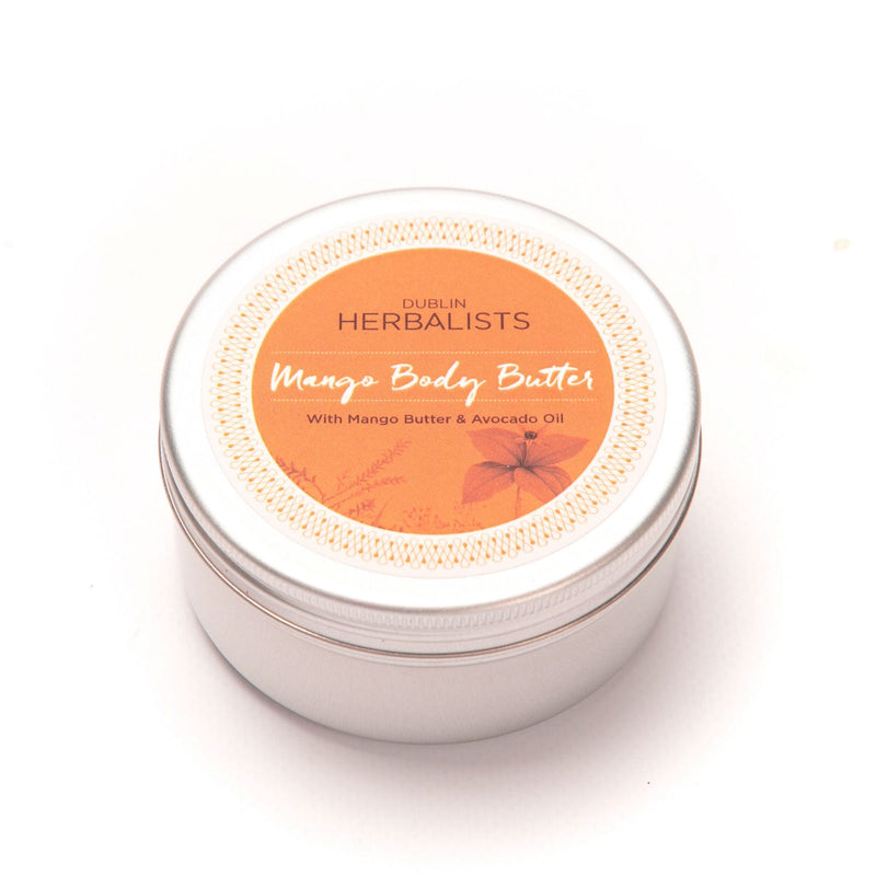 Mango Body Butter 100ml – with Mango Butter and Avocado Oil – Dublin Herbalists