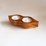 Peas In A Pod – 2 Tea Lights Holder – Sam agus Nessa