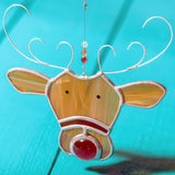 Reindeer Stained Glass Suncatcher – Ard aLume