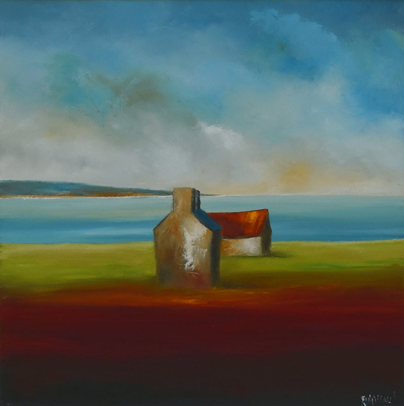 Silent house - Original Painting - Padraig McCaul