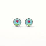 Small Stud Earrings – Be Mine – Amélie Gagné