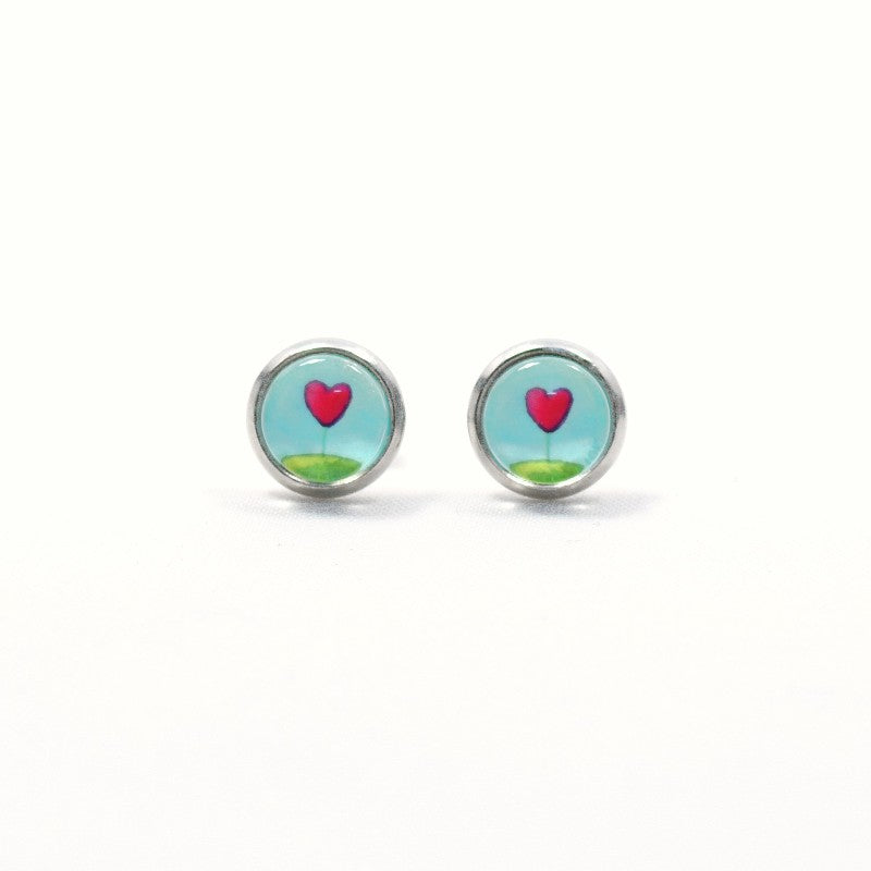 Small Stud Earrings – Be Mine – Amélie Gagné