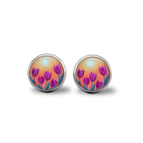 Stud Earrings Here Comes The Sun - Amélie Gagné