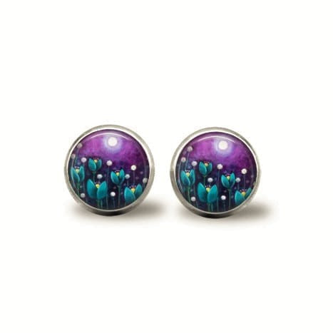 Stud Earrings Midnight Magic - Amélie Gagné
