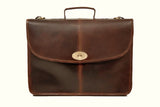 The Ballyjohnboy Briefcase – Tinnakeenly Leathers