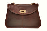 The Borris Bag – Brown – Tinnakeenly Leathers - front