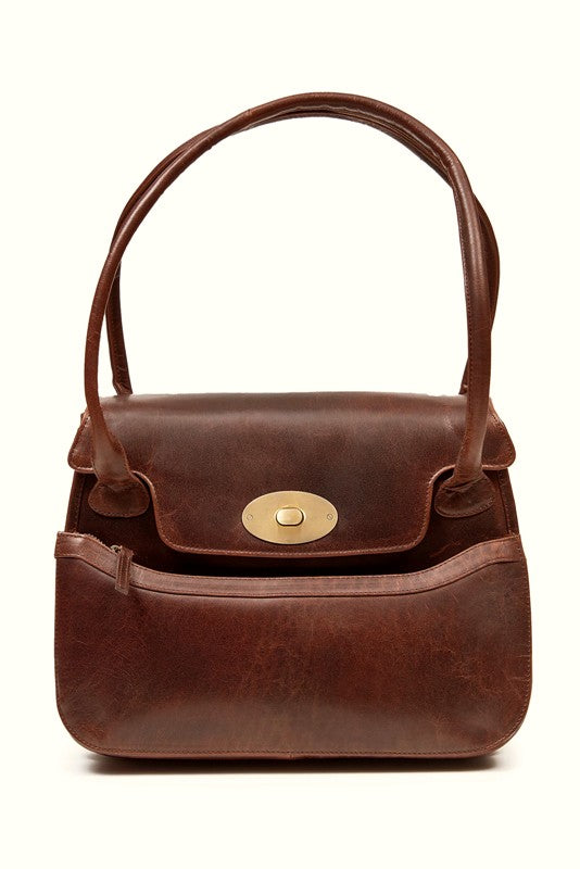 The Kilkenny Bag – Brown – Tinnakeenly Leathers