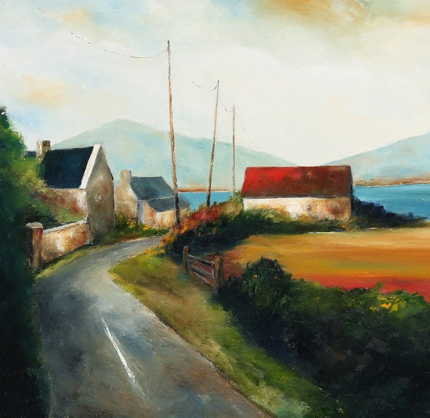 The Village Road - Limited Edition Print - Padraig McCaul