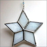 White Star - Stained Glass Suncatcher – Ard aLume