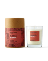Winter Large Candle + Packaging – Field Day