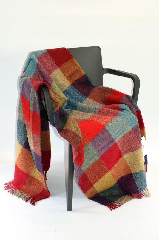 Alpaca Throw – Urban Check - McNutt of Donegal