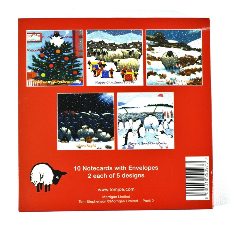 Christmas Cards Pack – Set 2 – Thomas Joseph - back
