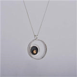 Come and Find Me Pendant - Sterling Silver and 9ct Gold – Simon Barber
