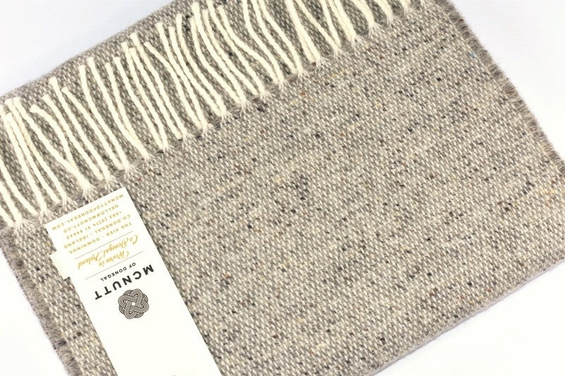Donegal Tweed Scarf - Donkey - McNutt of Donegal